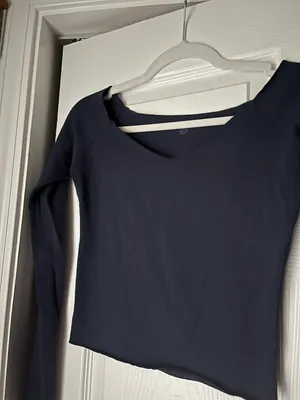 Brandy Melville Mayson V Neck Top thumbnail 2