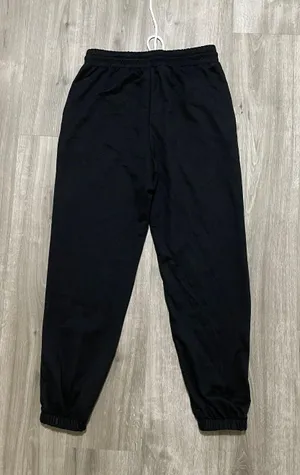 Black High rise Sweatpants / Joggers Size M thumbnail 3