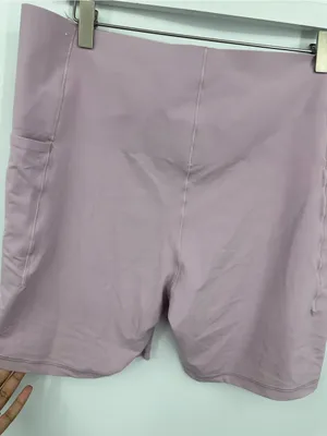 Aerie Offline Pink Seamless High Rise Biker Shorts Size 2XL thumbnail 5
