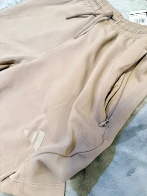 adidas Warm-Up Shirts bBeige Athletic Drawstring Shorts thumbnail 3