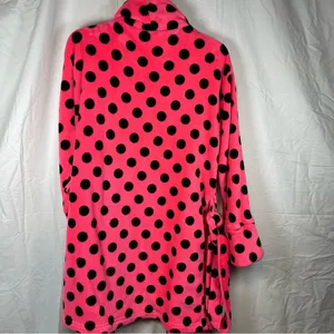 Pink Victoria’s Secret Polka Dot Robe SZ:XS/S thumbnail 3