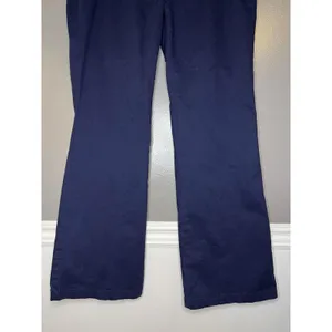 American Eagle Outfitters Pants Womens 16 Long Blue Chino Straight Leg Stretch thumbnail 3