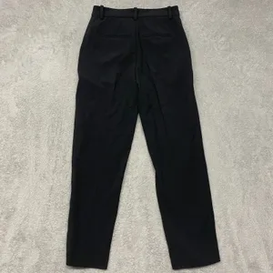Madewell Pants Womens 0 Black The Fairbanks Mid Rise Office‎ Minimal NO085 thumbnail 14