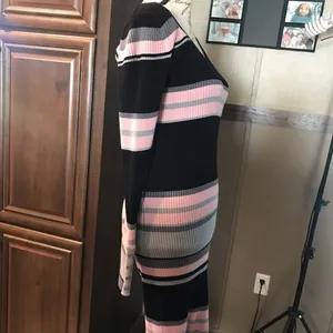 Derek Heart Long Sleeve Sweater Dress Large thumbnail 5