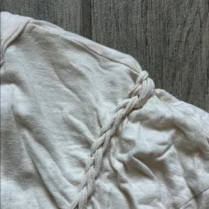 We The Free Cream Ruched Blouse thumbnail 4