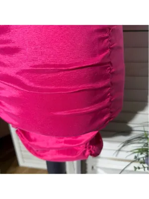 Lovers & Friends mini dress sexy pink ruffled wedding guest cocktail glam prom S thumbnail 11
