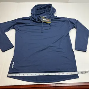 RLX Ralph Lauren Lux Carbon Spring Navy Heather Womens Golf Hoodie Size XS‎ NEW thumbnail 12