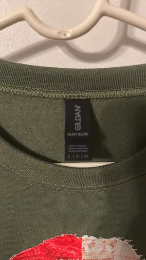 Gildan Santa holiday sweatshirt thumbnail 3