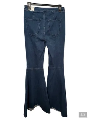 We The Free Dark Blue Flared Jeans thumbnail 3