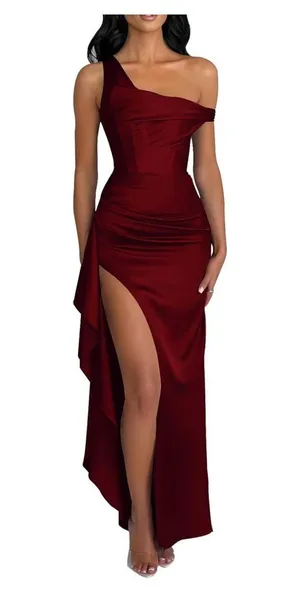 Red corset Dress Size 4 thumbnail 1