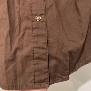 Wrancher by Wrangler Women's Brown Pearl Snap Western Shirt Long Sleeve XL y2k thumbnail 10