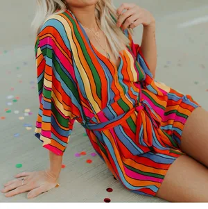 BuddyLove Striped Romper thumbnail 2