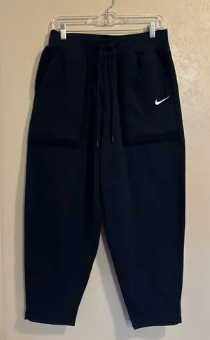 Nike Women's Sportswear Essential Woven High-waisted Winter Pants sz M thumbnail 1