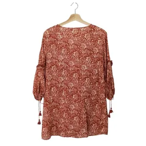 Amuse Society Costello Fringe Mini Dress Small thumbnail 6