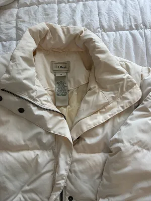 L.L.Bean White parka thumbnail 2