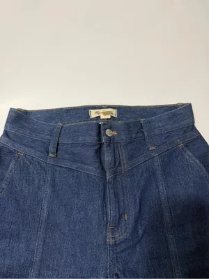 Madewell‎ perfect vintage straight Jean seam detail size 28 waist 30” 90’s 70’s thumbnail 6