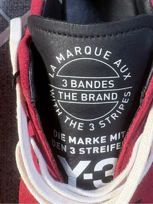 💥Adidas Y-3 Yohji Yamamoto Super Knot Chili Pepper Red Suede Sneakers W 6.5🧡 thumbnail 5