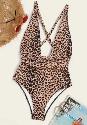 SheIn One piece swimsuit thumbnail 3