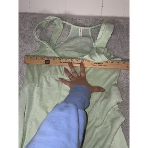Anthropologie‎ Daily Practice Back Detail Green Maxi Dress Size S thumbnail 9
