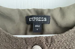 Olive Tweed Romper thumbnail 3