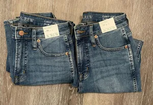 J. Crew Curvy Vintage Slim Straight Jeans size 26 NWT PLEASE READ DESCRIPTION thumbnail 1