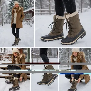 Sorel Out N About Weather Boots From Anthropology thumbnail 3