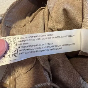 Anthropologie En Saison Brown Plaid Gingham Jumpsuit XS thumbnail 11