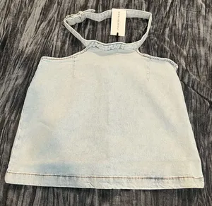 Light Blue cutout skirt mini by WeWorewhat Size S thumbnail 1