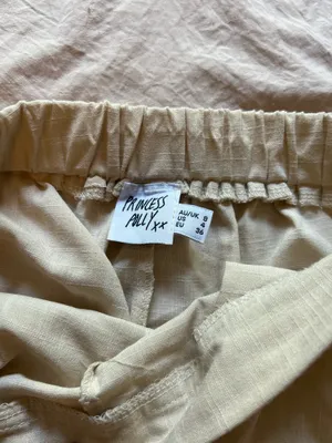 Princess Polly Cream linen shorts #princesspolly #linenlove #shorts thumbnail 4