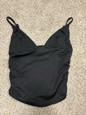 Black tang top thumbnail 1