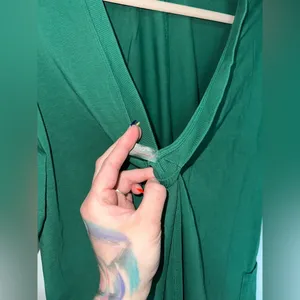 New FP Movement Hot Shot Tee Romperp In Heritage Green Sold Out Color thumbnail 5