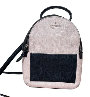 Kate Spade New York Jackson‎ Street Merry Mini Backpack Leather Cream thumbnail 1