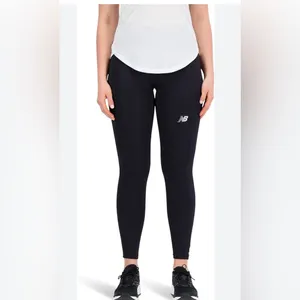 Set‎ NWOT New Balance womens Black and Green Active Leggings thumbnail 2