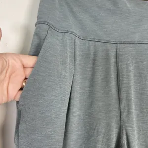 Athleta Elation Pants Womens Sz Small Green‎ Athleisure Athletic Sporty Stretch thumbnail 4