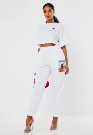 Playboy X Missguided Sweatpants thumbnail 2