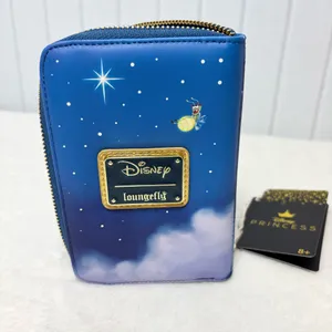 Loungefly Disney‎ Princess and The Frog 15th Anniversary Zip Around Wallet thumbnail 2