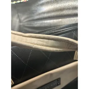 Mary Kay‎ Black Quilted Travel Tote Bag Cream Trim Consultant Organizer Damask thumbnail 4