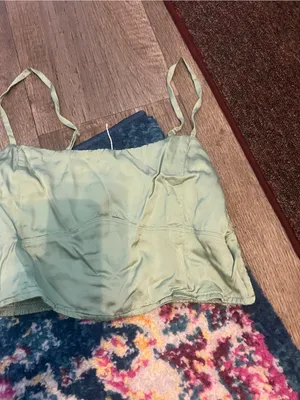 Aerie Light Green Women’s Satin Cami Top thumbnail 2