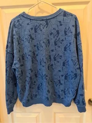 Bluey Character Crewneck Sweatshirt L thumbnail 2