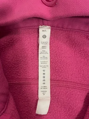 Lululemon Sonic Pink Full-Zip Scuba thumbnail 5