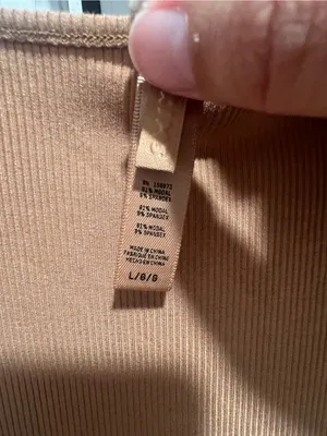 NWT SKIMS Soft Lounge Scoop Neck Maxi Dress - Camel thumbnail 8