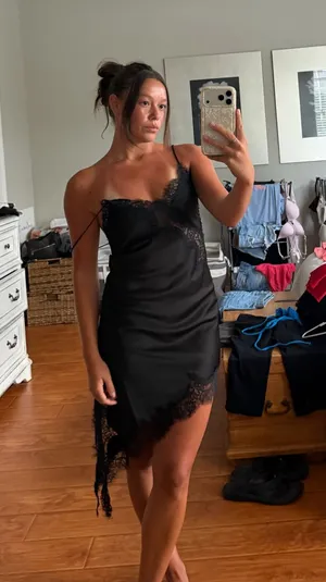 Black ZARA Dress Midi thumbnail 1
