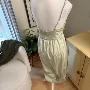 Free people MOVEMENT Down to Earth Onesie Jumpsuit Barely‎ There Green Sz XS NWT thumbnail 7