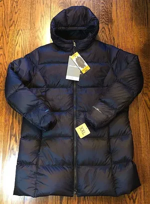 EDDIE BAUER Luna Peak Black Quilted Down Women’s Winter Coat Sz XXL thumbnail 1