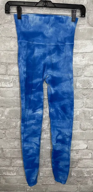 Free People Movement Blue Tie-Dye High-Waist Leggings thumbnail 1