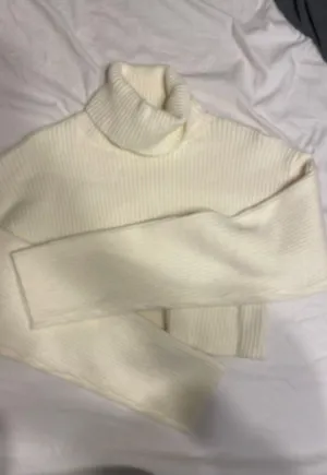 SheIn Cropped Turtleneck sweater thumbnail 1