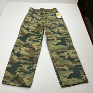 We The Free Free People Remy Camouflage Crop Jeans 25 High Rise Green‎ Camo Pants Denim NEW thumbnail 1