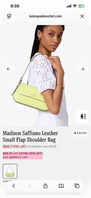 Kate Spade Madison Shoulder Bag thumbnail 3