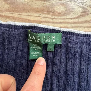 Lauren Ralph Lauren 100% cotton sweater size L thumbnail 2