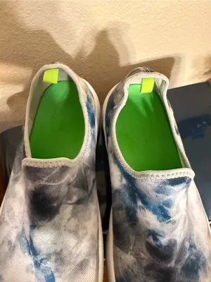 Oofos Oomg Eezee Purple/Blue Tie-Dye Slip On Shoe Women'S Size 6 thumbnail 5